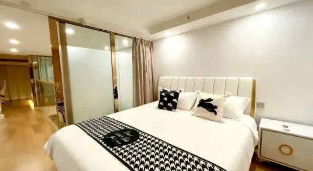 Люкс Xiamen Yunhai · Yuxi Duplex Suite Apartment (Cross-Strait Financial Center)