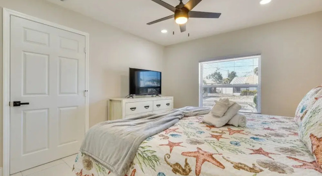 1 Block to Beach: Gulf Coast Escape w/ Patio!