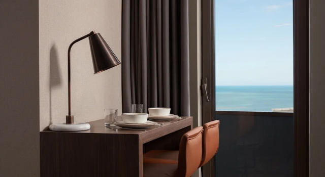 Двухместная студия с видом на море Residence Inn by Marriott Trabzon