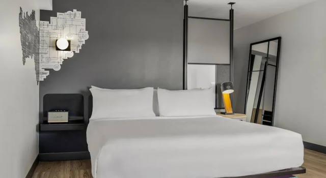 Двухместный номер Standard Aloft by Marriott Chicago Schaumburg
