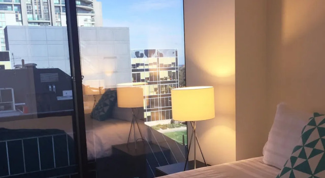 Апартаменты Executive с 2 комнатами с балконом и с видом на парк Wyndel Apartments St Kilda Views