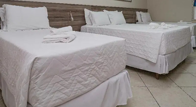 Четырёхместный номер Standard Hotel Camburi Praia