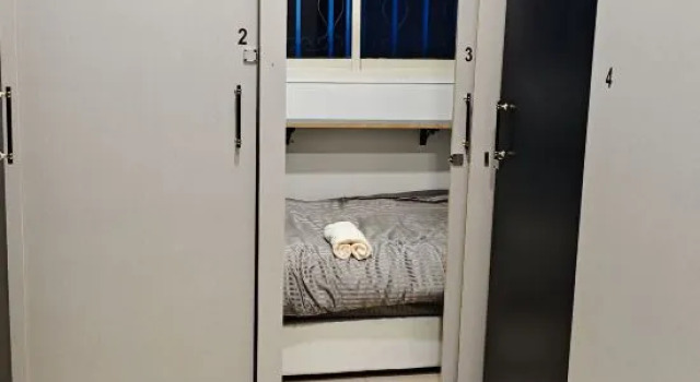 Кровать в общем номере (мужской номер) Su Casa Hostel