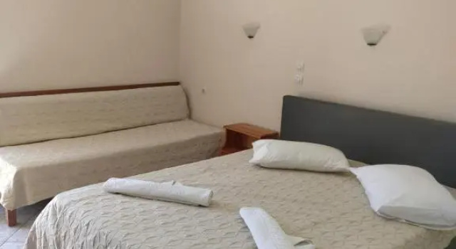 Трёхместный номер Standard с видом на море Eliza Apartments
