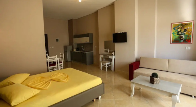 Апартаменты Standard с видом на море Serxhio Apartments