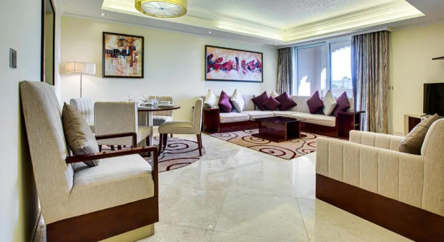 Апартаменты TAJ 5* Palm Jumeirah apartment with beach access