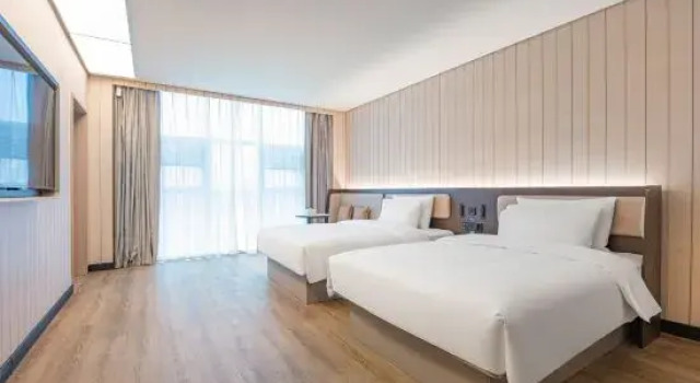 Двухместный люкс Hanting Hotel Wuhan Dongxihu Food Industrial Park