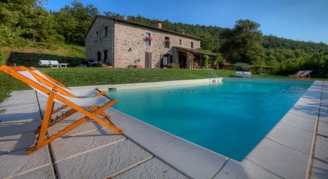 Casale San Bartolomeo, Rezervasyon Otel Umbria havuzlu oteller, Yüzme Havuzu