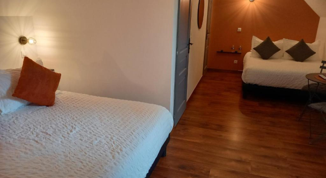 Четырёхместный номер Standard chambres et gites détretat