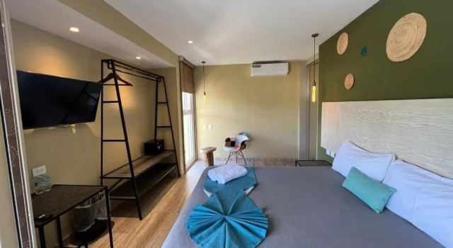 Двухместный номер Standard с видом на бассейн LOL-HA Cancún Hotel Boutique