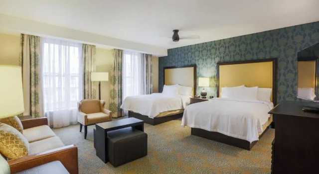 Четырёхместный люкс Homewood Suites By Hilton Charleston Historic District