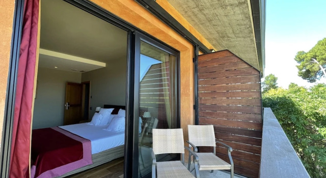Люкс с балконом Hotel Mas La Boella