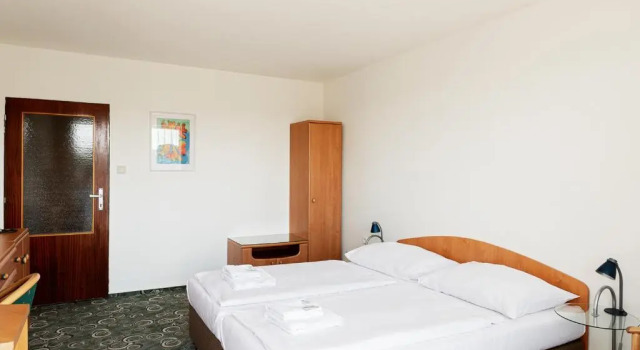 Двухместный номер Economy с балконом и с красивым видом из окна Hotel Slezan
