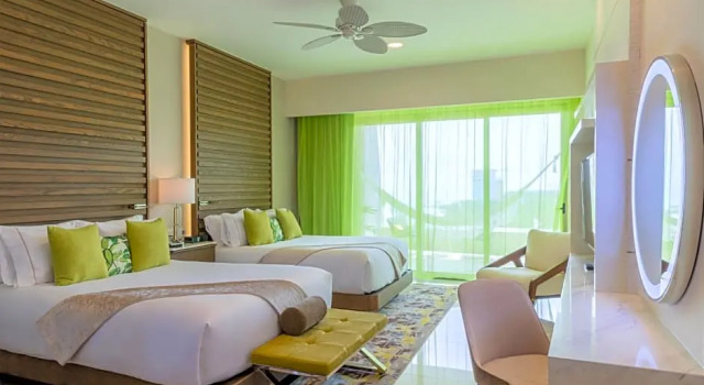 Четырёхместный полулюкс с видом на океан Garza Blanca Resort & Spa Cancun