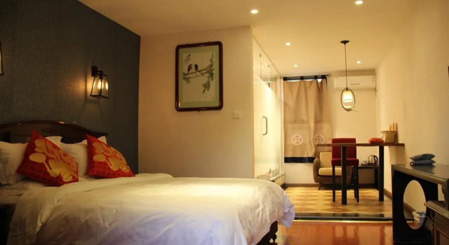 Chengdu DreamsTravelWenjunCourtyardHotel, Rezerwuj Hotel Hotele w Qingyang z parkingiem, Parking