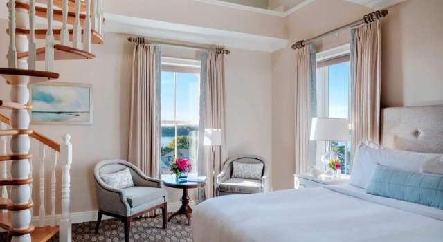 Двухместный люкс Дуплекс c 1 комнатой Wentworth by the Sea, A Marriott Hotel