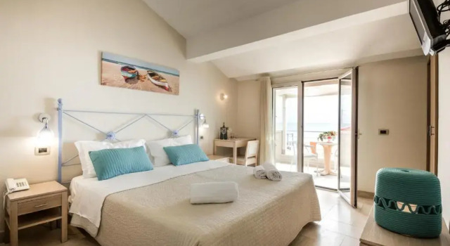 Двухместный номер Standard с балконом и с видом на море Hotel Mar & Sol