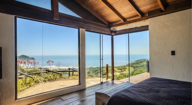 Двухместный люкс с видом на море Pousada Villa Buena Vista