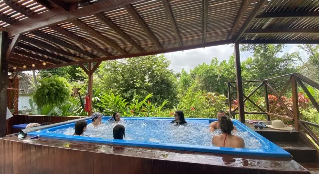 Трёхместный семейный номер Standard Ecohotel Yachay Dentro del Parque Tayrona Inside Tayrona Park