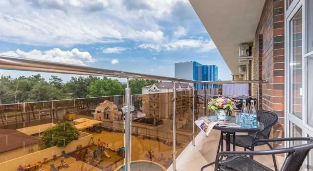 Hotel Poseidon-4, Забронировать Отель Отели Побережья Анапы с парковкой, Парковка