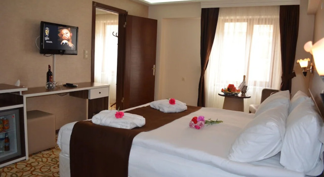 Standardowy pokój Perama Hotel
