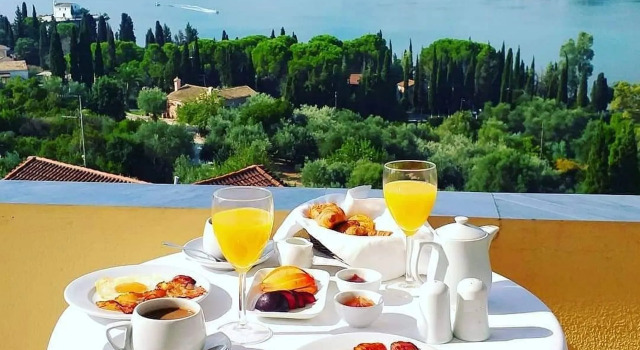 Двухместный номер Standard с видом на море Elite Corfu