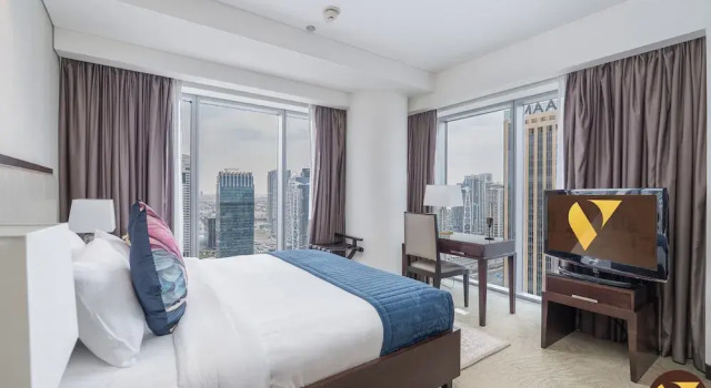 JW Marriott 26th Floor Marina Mall Acces, Забронировать Апартаменты/квартира Апартаменты Эмирата Дубая, рядом с Dubai Marina Yacht Club, Апартаменты/квартира