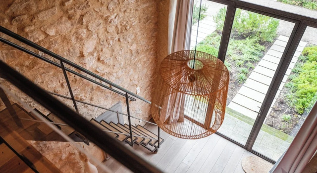 Люкс Дуплекс Le Galinier Lourmarin, a Beaumier Guesthouse