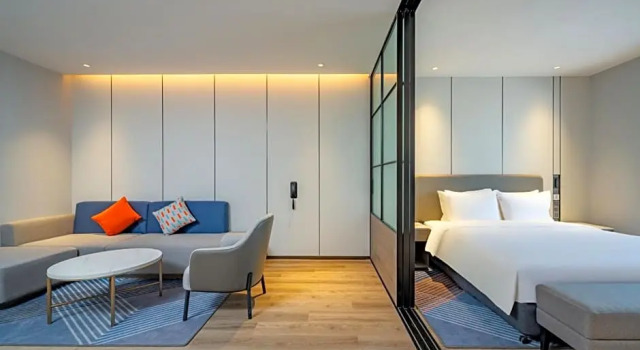 Двухместный люкс c 1 комнатой Holiday Inn Express Suzhou Luzhi by IHG