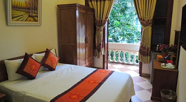 Двухместный номер Deluxe Hanoi Ecogreen Hostel
