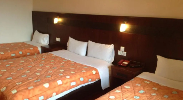 Трёхместный номер Standard с видом на бассейн Hotel Orfeas