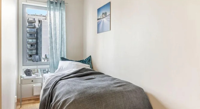 Апартаменты с 3 комнатами с балконом BJØRVIKA APARTMENTS, Teaterplassen, Oslo city center