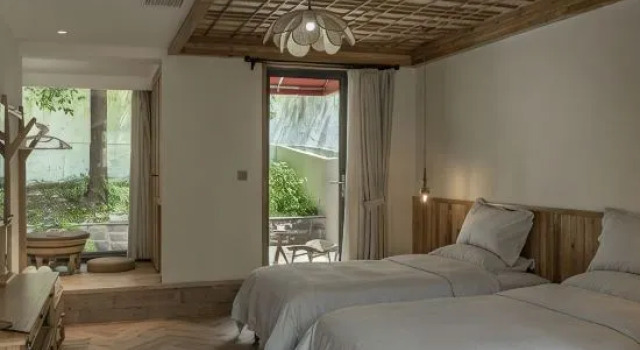 Капсула с 3 комнатами Changxing Lin Yin tea language homestay