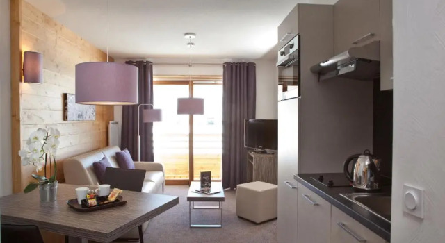 Апартаменты c 1 комнатой Lagrange Vacances L'Alpenrose