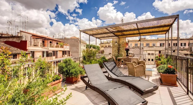 Апартаменты Trastevere Attic with Terrace