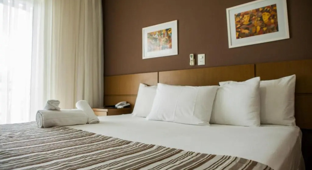 Двухместный номер Deluxe с балконом Mundial Parque Hotel