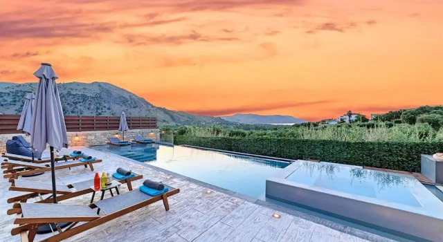 Вилла Minoas Villas Heated Pool