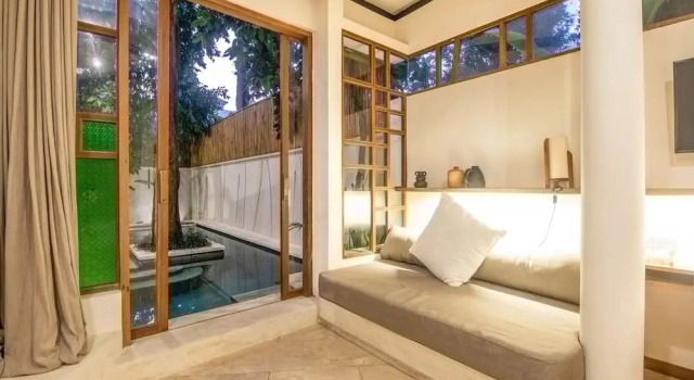 Коттедж BA Villa 10 2 BR Stylish 2-br Villa With Pool 800m Canggu Beach