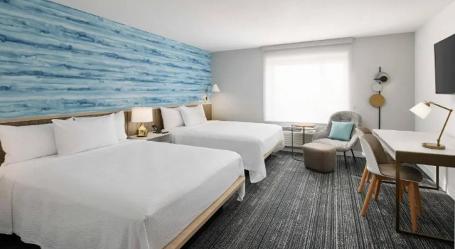 Четырёхместная студия TownePlace Suites by Marriott Tampa Casino Area