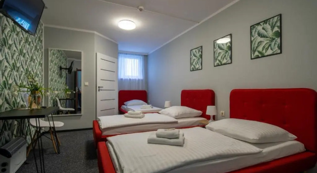 Трёхместный номер Standard Noclegi Stop and Sleep Zgorzelec