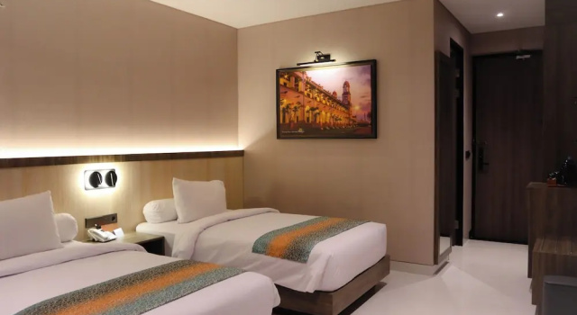 Grand Dvoulůžkový s manželskou postelí pokoj Eno Front One Hotel Semarang