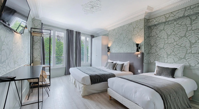 Номер Deluxe Hôtel Prony Monceau