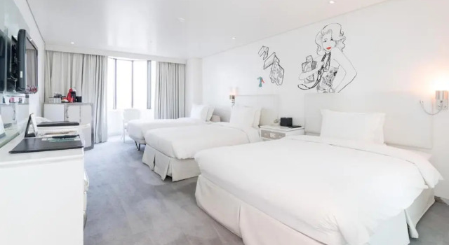 Четырёхместный номер Deluxe Imperial Palace Boutique Hotel Itaewon - Renovated in 2025