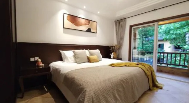 Двухместный люкс c 1 комнатой Nantianhu Jingshan Homestay
