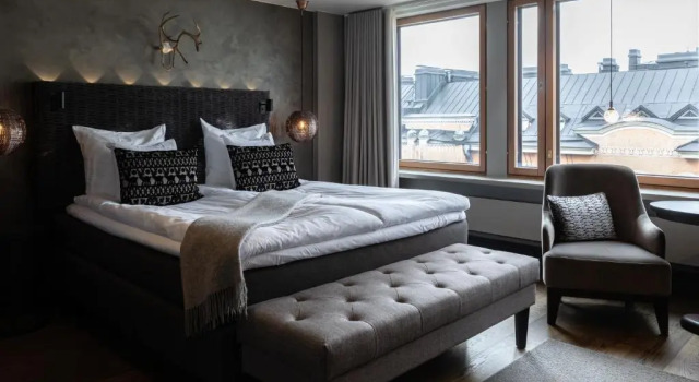 Двухместный номер Deluxe Mystique Sauna Lapland Hotels Bulevardi