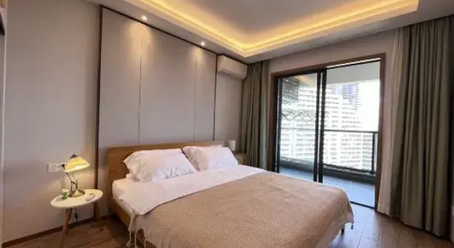 Люкс с 2 комнатами с видом на море SKY Jumbo Seaview Homestay (Beihai Yintan Tourism Resort)