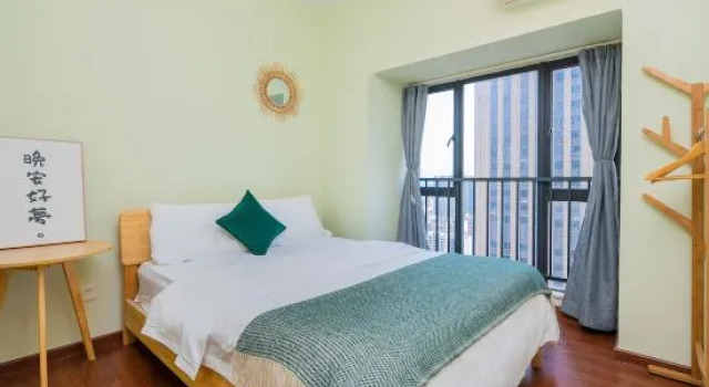 Люкс Deluxe c 1 комнатой Weige Theme Apartment (Guangzhou Pazhou Exhibition Center)