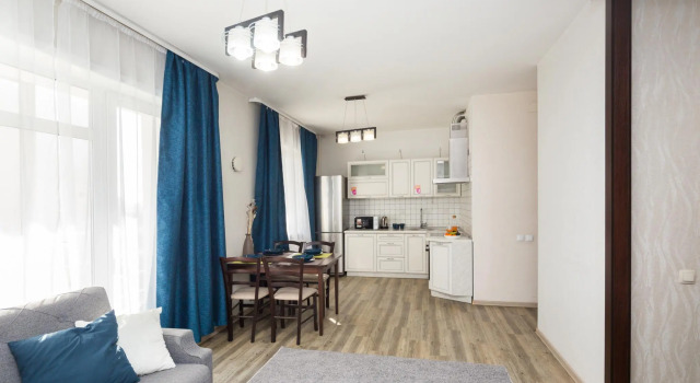 9 nights on Alexander Nevsky Street 58, Boek Appartement Oktyabrsky Administrative District Irkoetsk