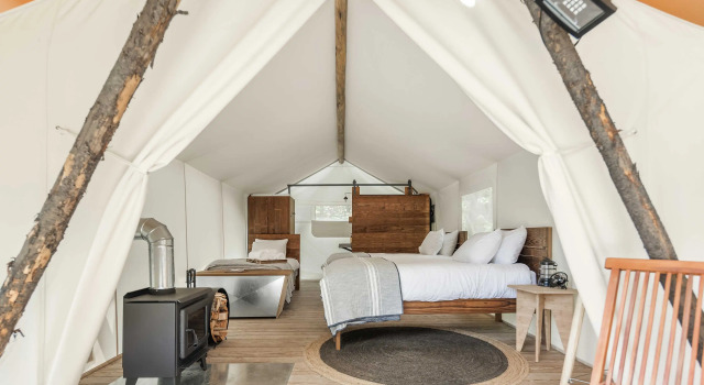 Люкс Under Canvas Acadia