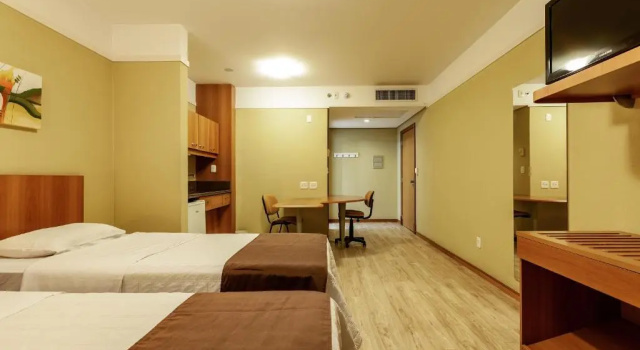 Одноместный номер Deluxe Tri Hotel Executive Caxias